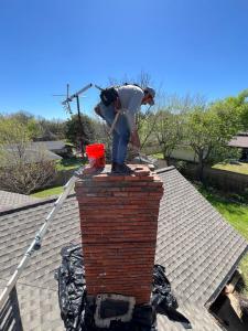 chimney brick repair