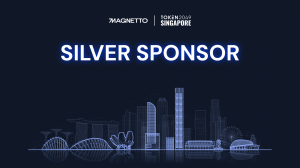 Magnetto and TOKEN2049 Singapore logos, 