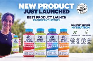 GUTsy Captain Electrolyte, best product launch in company's history