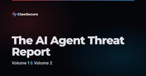ClawSecure AI Agent Threat Report cover: AI guardrails and prompt injection obfuscation