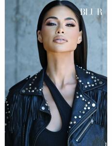 Stacey Soans of Toronto, Canada, editorial and beauty model represented by Icon Model Management, on the September 2026 UK BLUR Magazine cover, featuring the editorial Beauty Without a Blueprint.