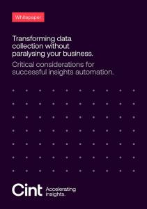 Cint Automation White Paper