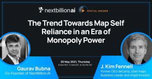 Webinar: The Trend Towards Map Self-Reliance in an Era of Monopoly Power