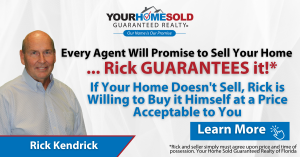 Rick Kendrick Guaranteed Sale Program Your Home Sold