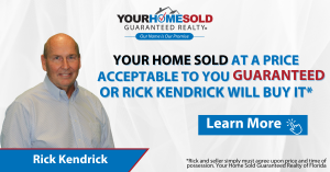 Rick Kendrick, Your Home Sold Guaranteed Realty of Florida Has a Unique Guaranteed Sale Program to Help Sellers Avoid the Real Estate Catch 22