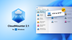 CloudMounter for Windows FTP/SFTP/FTPS/FTPES support