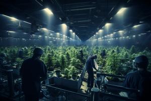 Florida cannabis growers indoors growing weed