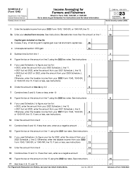 Schedule J Tax Form