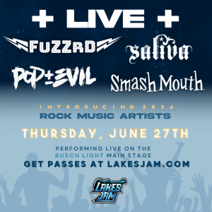 Full Rock Lineup at Lakes Jam 2024