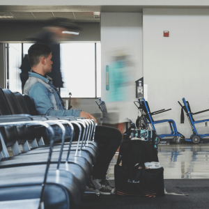 Waiting passenger