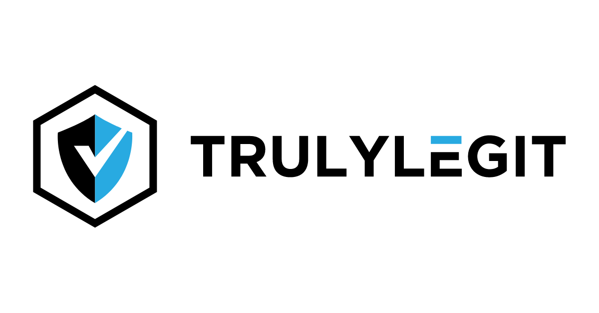 The Truly Legit logo represents legitimacy backed by independent verification and protected by powerful authentication tools like intelligent trust badges.
