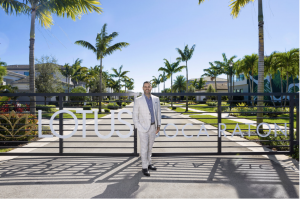 Misha Ezratti Reflects on 2024 and Unveils Vision for GL Homes’ Success in 2025 3 Misha Ezratti, President of GL Homes standing in front of the Lotus Boca Raton community.