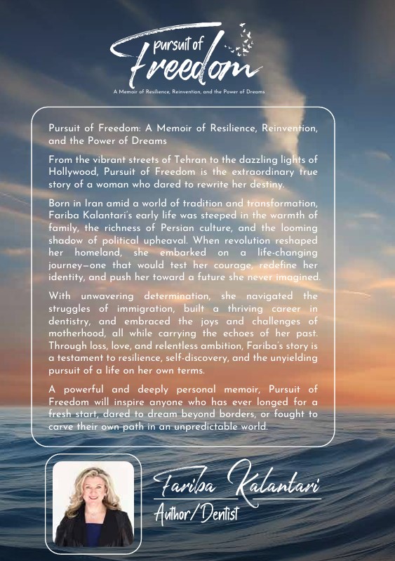 Pursuit of Freedom Back Cover