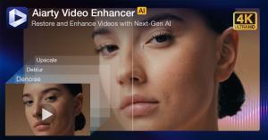 Aiarty Video Enhancer Debut Release