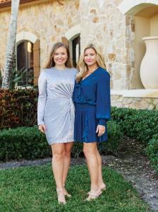 April Orlando (right) and her daughter, Lauren Harcus, founders of Alamea Palm Beach. Photo by Courtney Wells