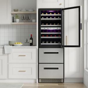Equator Announces WRD2 108 Triple-Zone Wine and Refrigerator Center