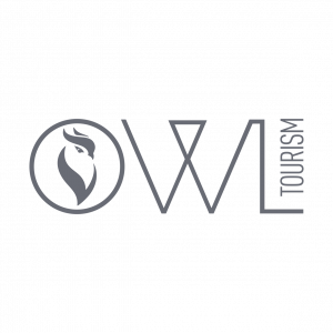 Official OWL Tourism brand logo representing premium golf travel and CIP airport services in Türkiye.