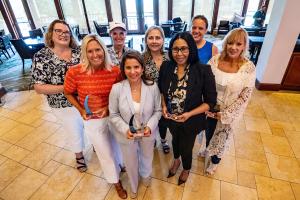 women in payments group photo