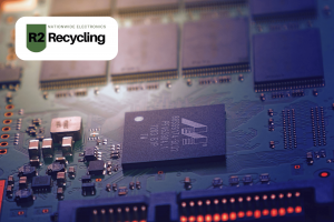 Close up of a circuit board