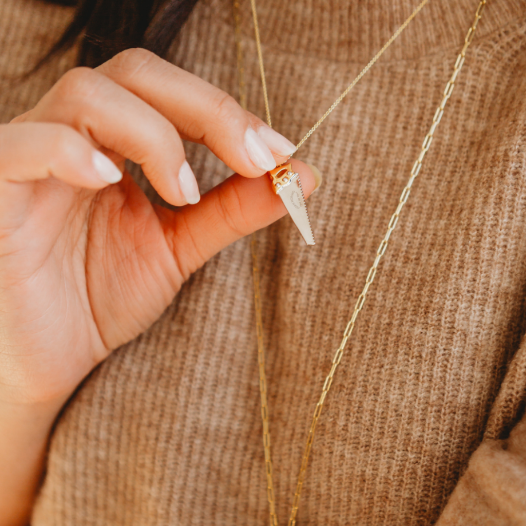She Came | She Saw | She Conquered Necklace