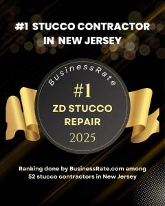 ZD Stucco Repair is named #1 stucco contractor in NJ