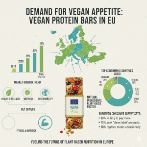 Demand for Vegan Protein Bars in EU