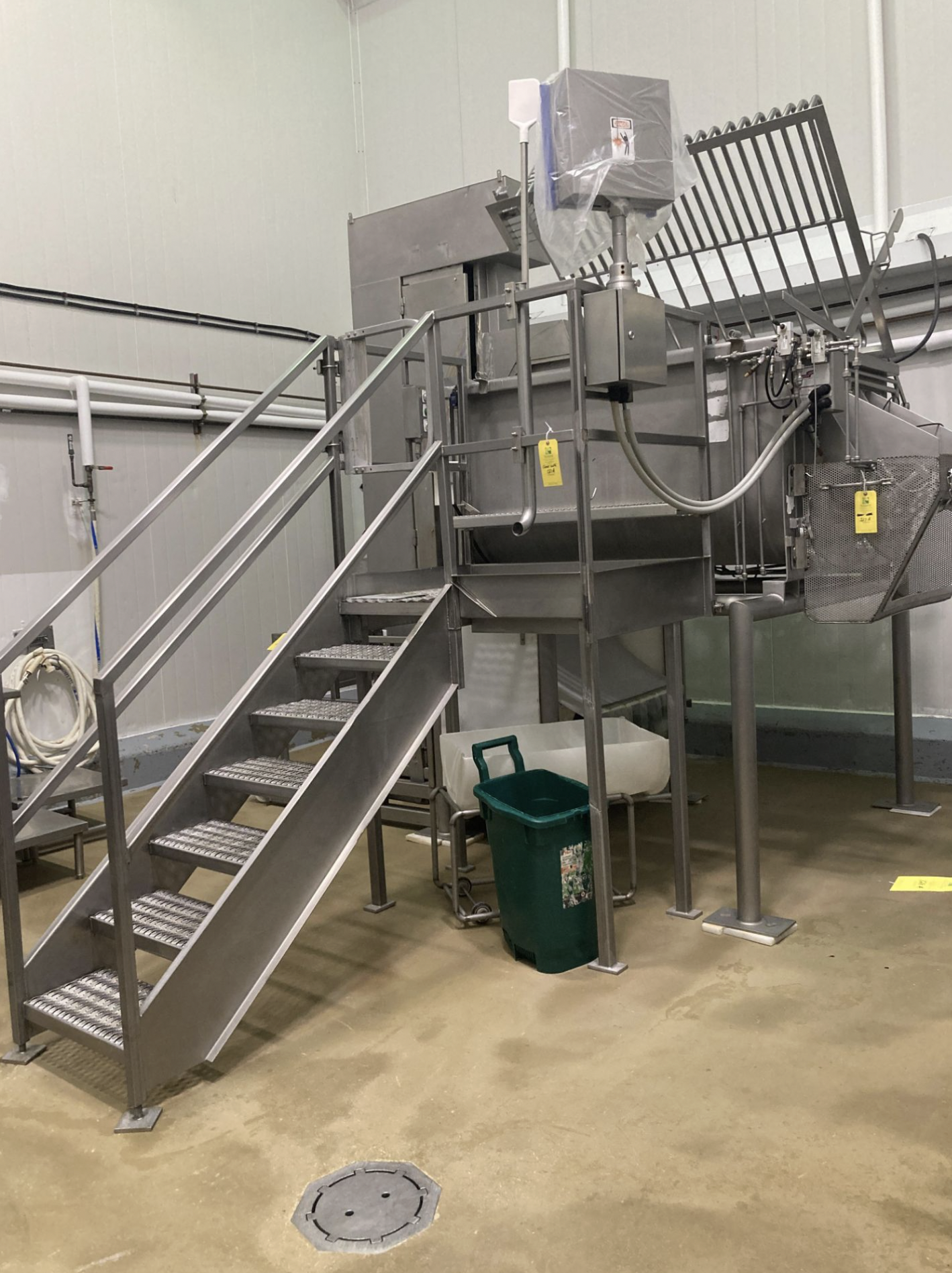 Schneider Industries, a global leader in industrial asset management and liquidation, has been commissioned to conduct the complete online auction of a major Plant-Based Meat Production Facility located in Delta, BC (Lot 127A) Syspal (Broseley Shropshire) Mixing Blender