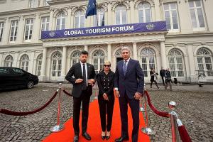 Bulut Bağcı – President of the Global Tourism Forum H.E. Sherif Fathy – Minister of Tourism and Antiquities, Egypt