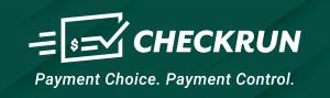 Checkrun by AP Technology: Automated payment issuance for QuickBooks Online users. Remote check printing, Positive Pay fraud protection for checks, mobile approvals and signing, mobile deposit, Payee Deposit Choice