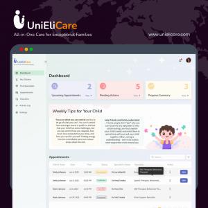 UniEliCare a platform for online therapy for kids with special needs